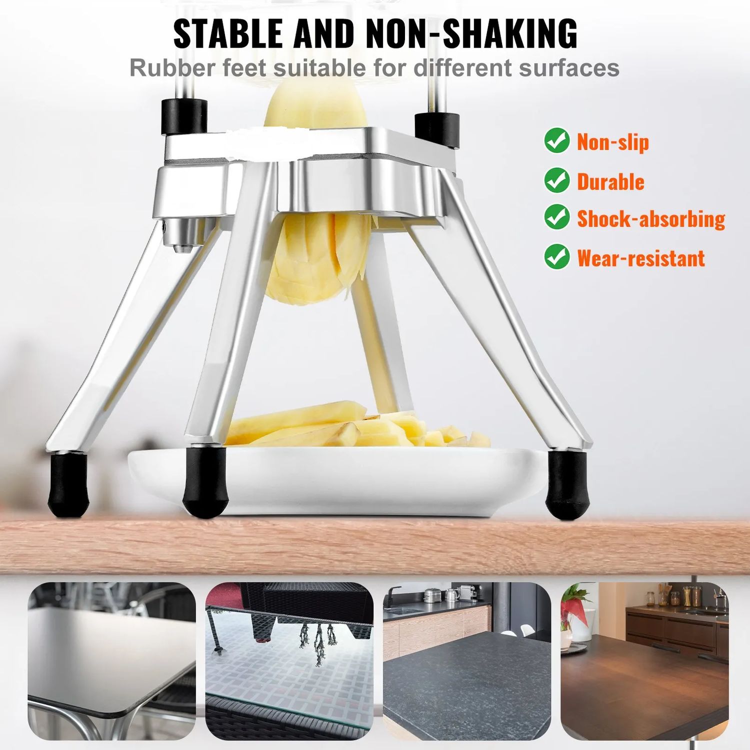 Stainless Steel 1/4-Inch Commercial Vegetable Dicer