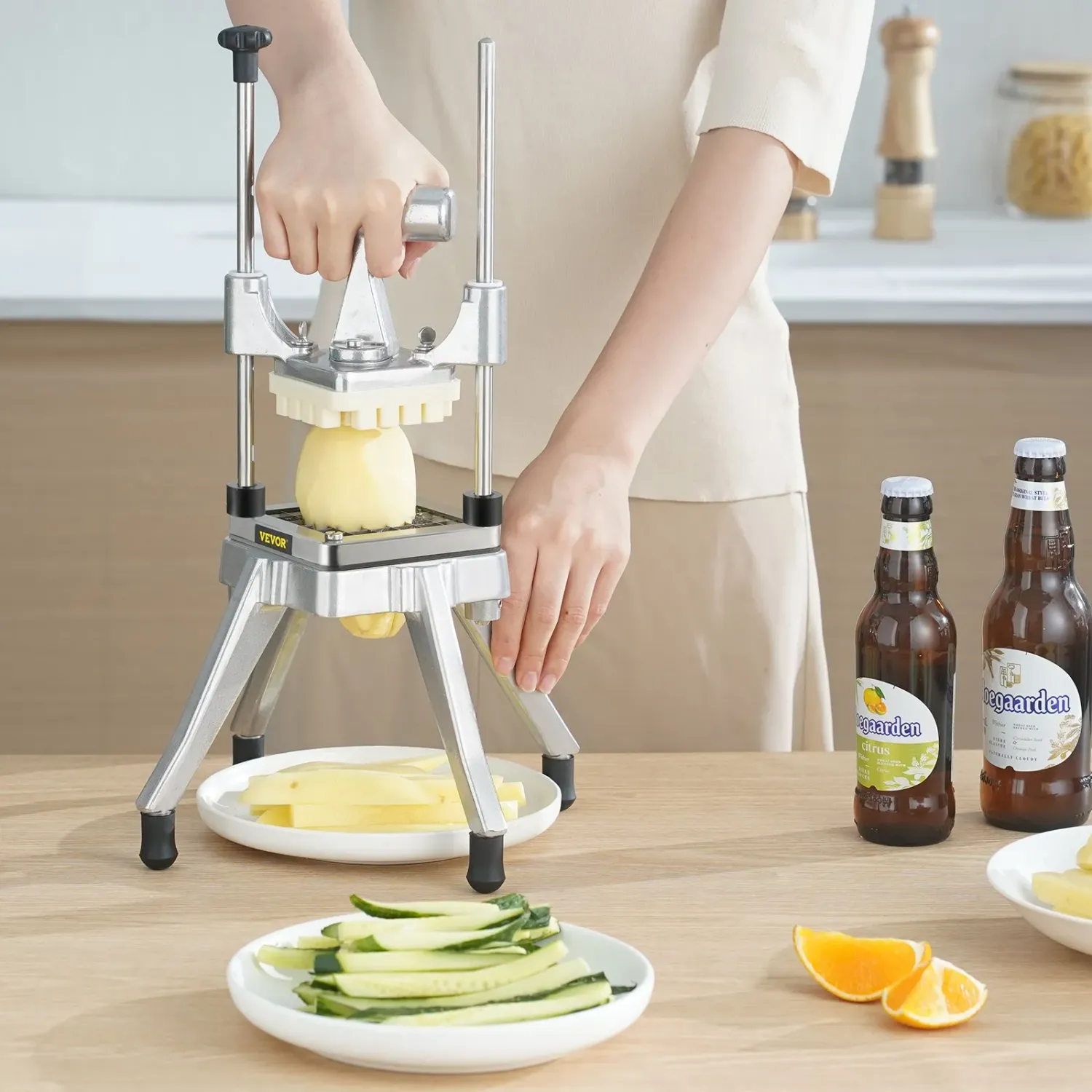 Stainless Steel 1/4-Inch Commercial Vegetable Dicer