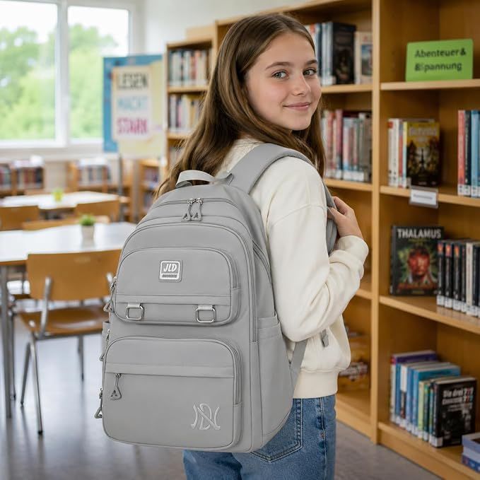 Girls Boys Multi-Compartment School Backpack