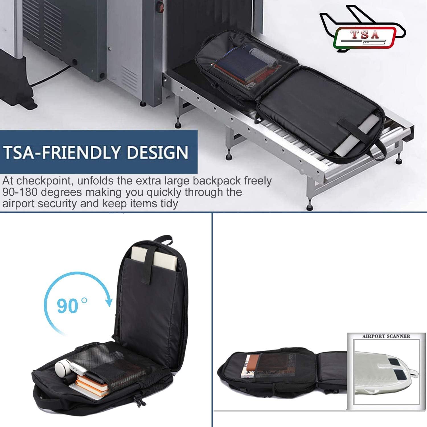 50L Large Capacity Travel Laptop Backpack