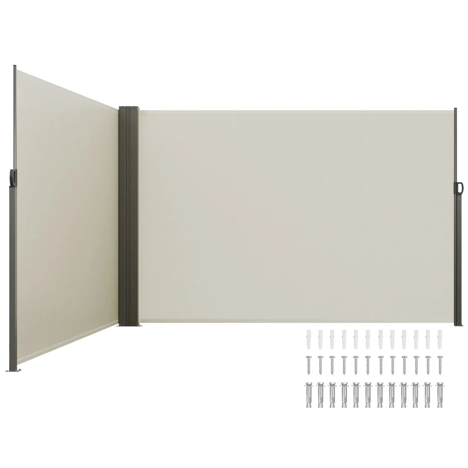 Retractable Side Awning Privacy Screen – 200 × 600 cm