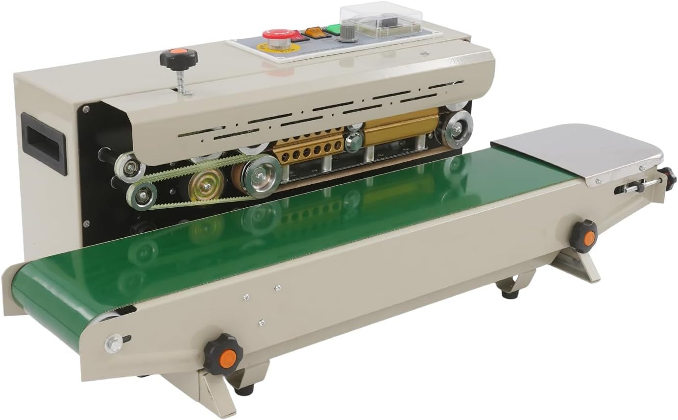 Automatic Continuous Band Sealing Machine – 500W / 600W Industrial Bag Sealer