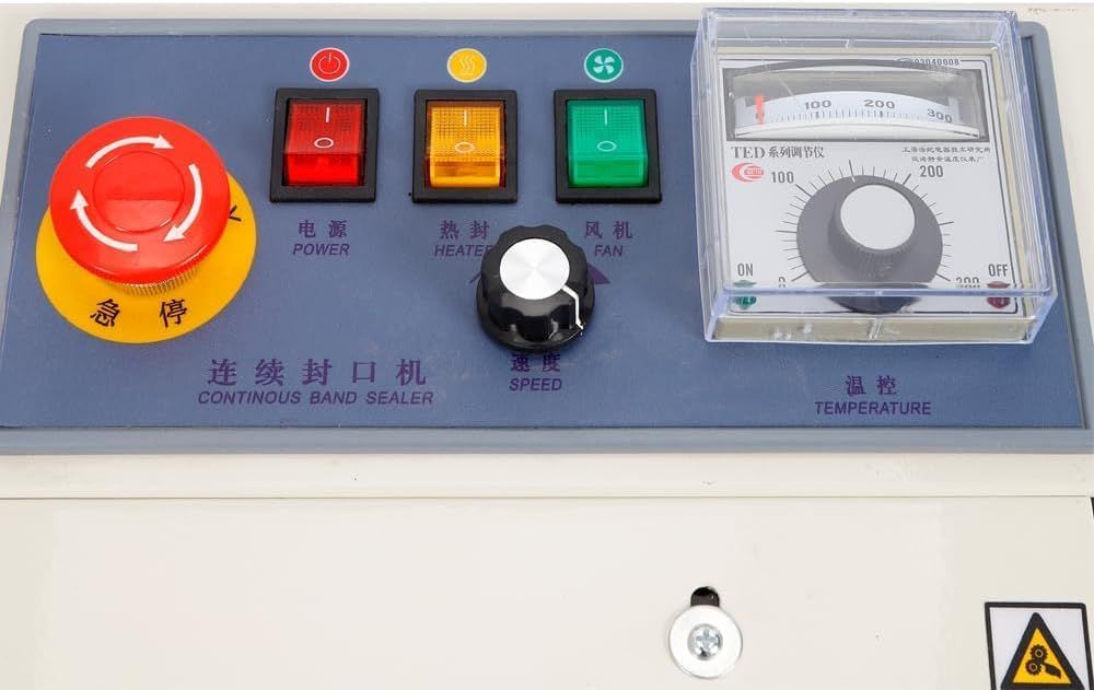 Automatic Continuous Band Sealing Machine – 500W / 600W Industrial Bag Sealer
