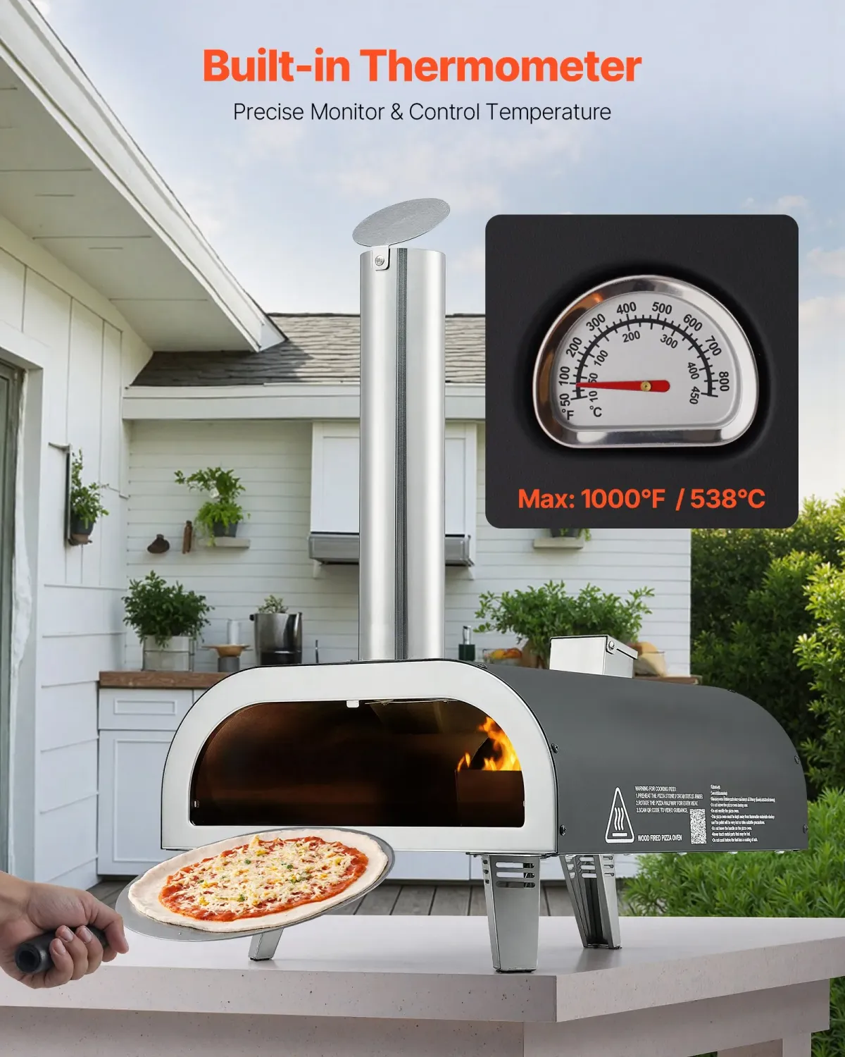 12 Inch Pizza Oven