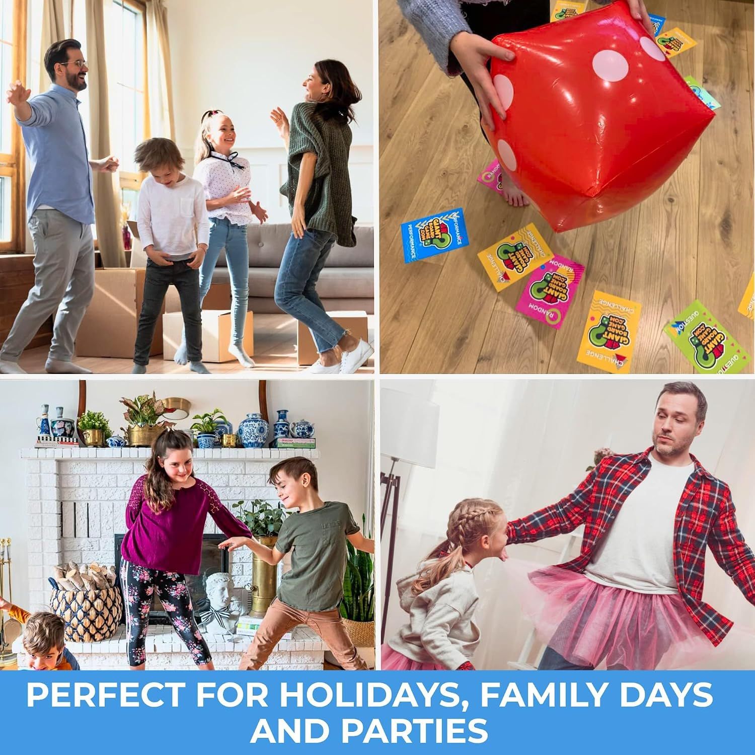 Family Board Game for Kids &amp; Adults Educational Quiz Party Game