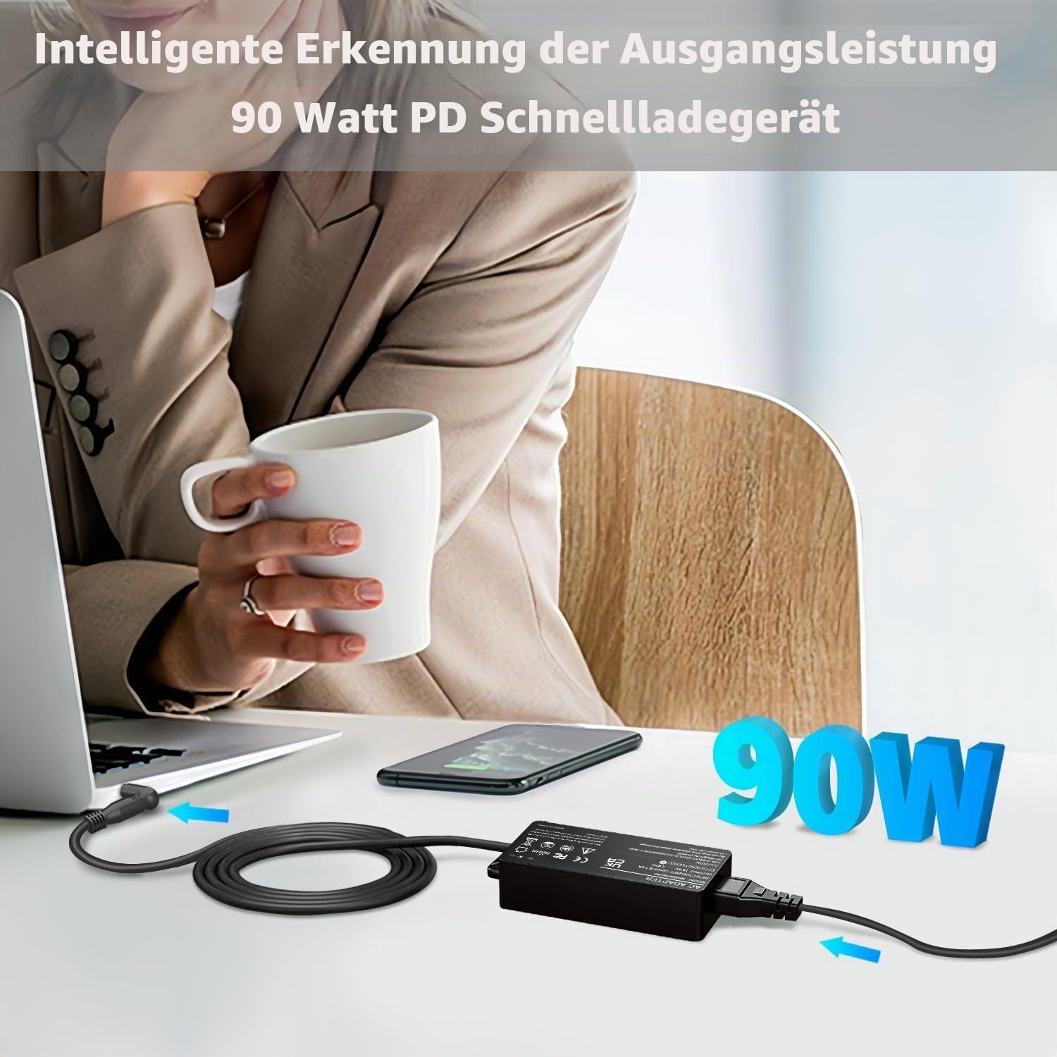 Universal Power Supply for Notebook Laptop Charger