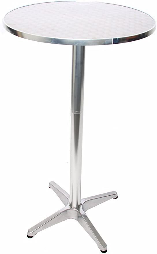 Aluminium Standing Table – Height Adjustable for Ergonomic Workspace and Office Use