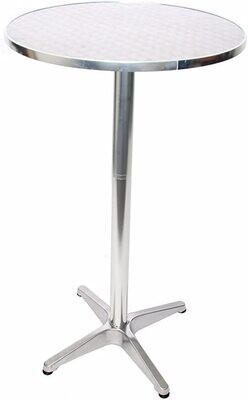 Aluminium Standing Table – Height Adjustable for Ergonomic Workspace and Office Use