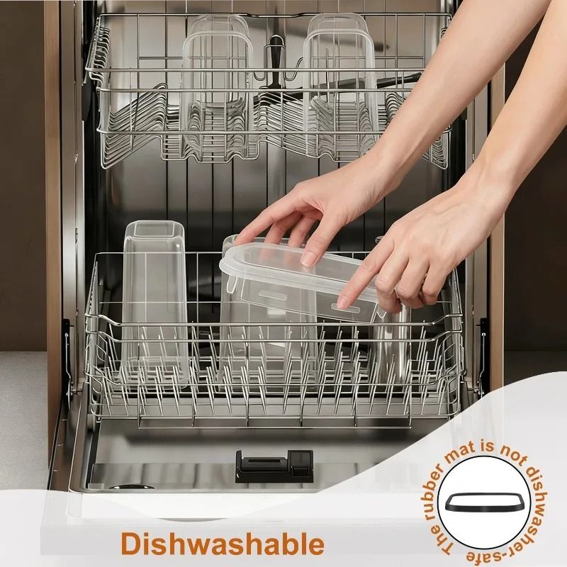 4L Airtight Food Storage Containers 2 Pack BPA Free Kitchen Storage Boxes