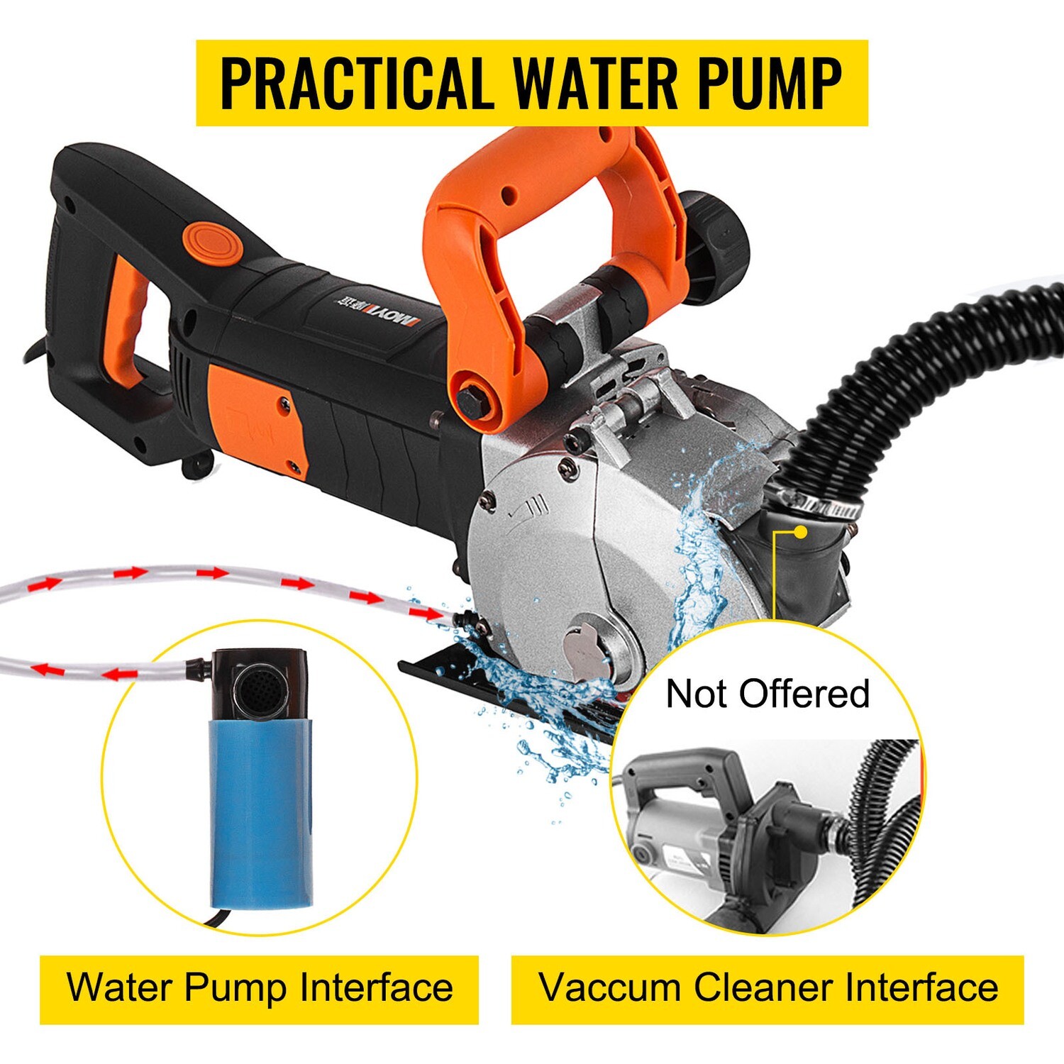 Electric Wall Groove Cutting Machine – High-Precision Slotting Tool for Concrete, Brick,