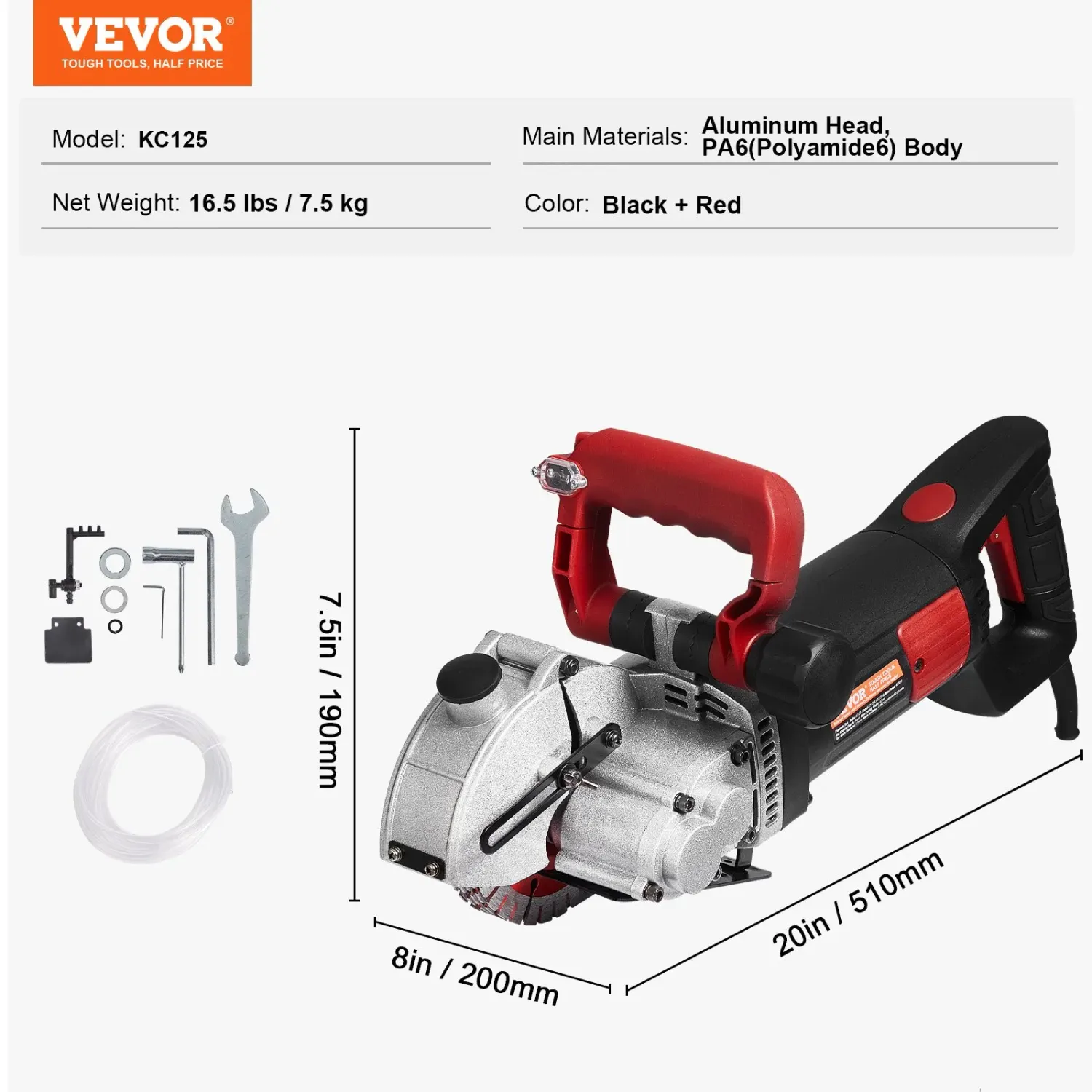 Wall Chaser 2500W Wall Cutting Groove Machine