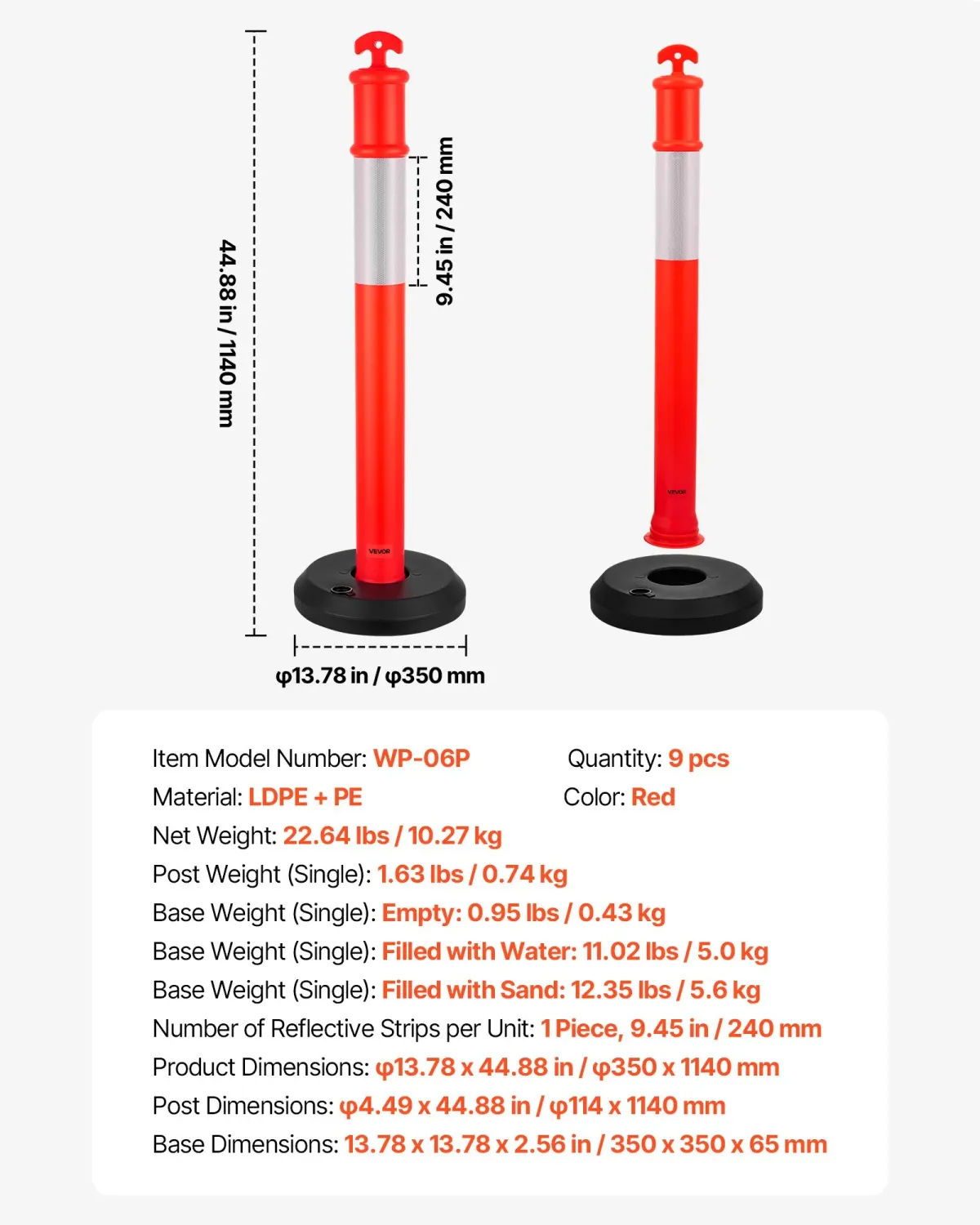 Traffic Delineator Post - Road Traffic Management