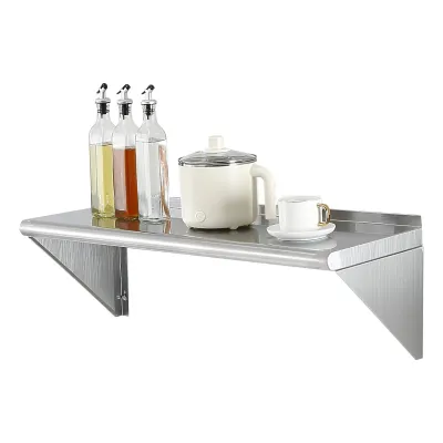 Stainless Steel Wall Shelf Commercial Kitchen