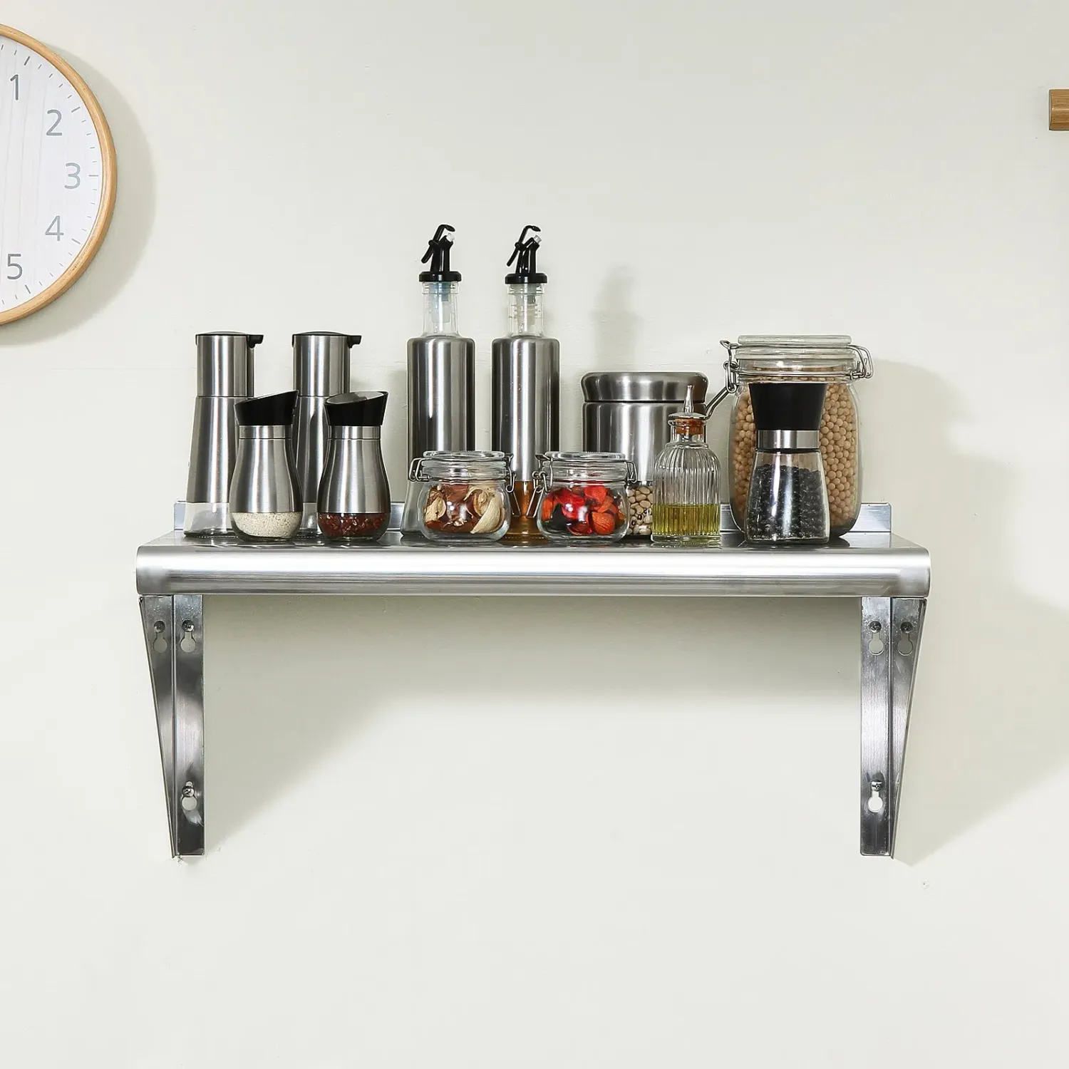 Stainless Steel Wall Shelf Commercial Kitchen