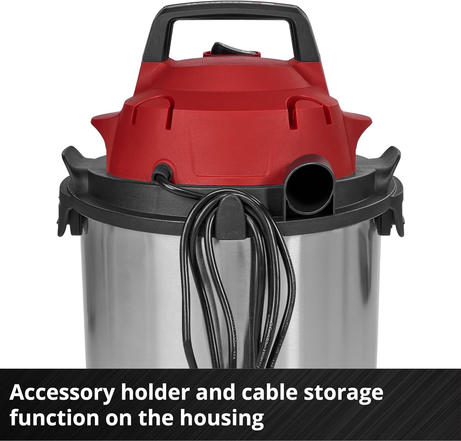 15L Wet and Dry Vacuum Cleaner 900W 15L Stainless Steel Tank