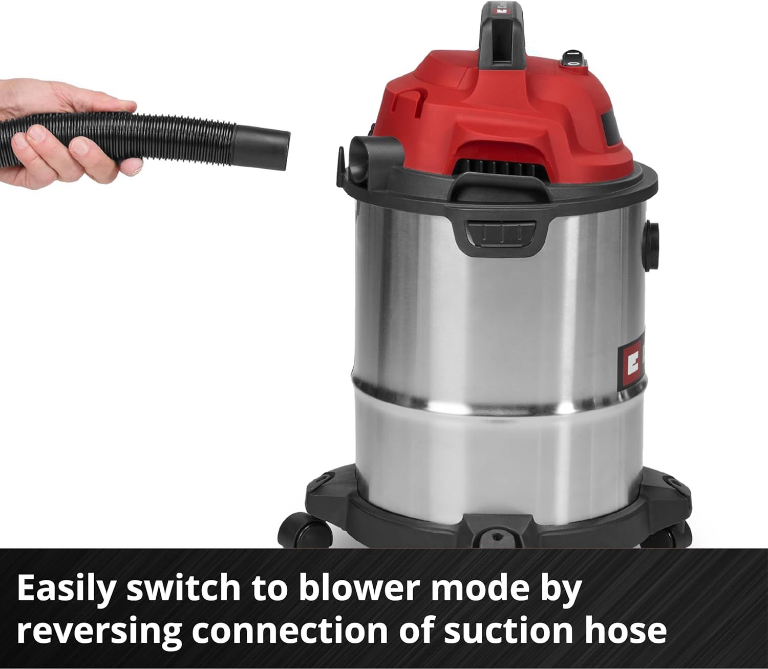 15L Wet and Dry Vacuum Cleaner 900W 15L Stainless Steel Tank