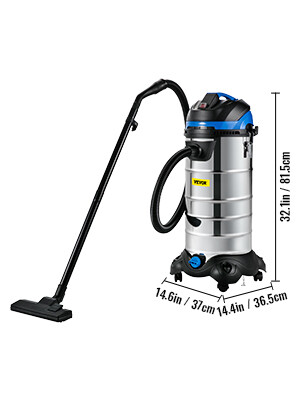 Wet Dry Dust Extractor Vacuum Industrial 40L