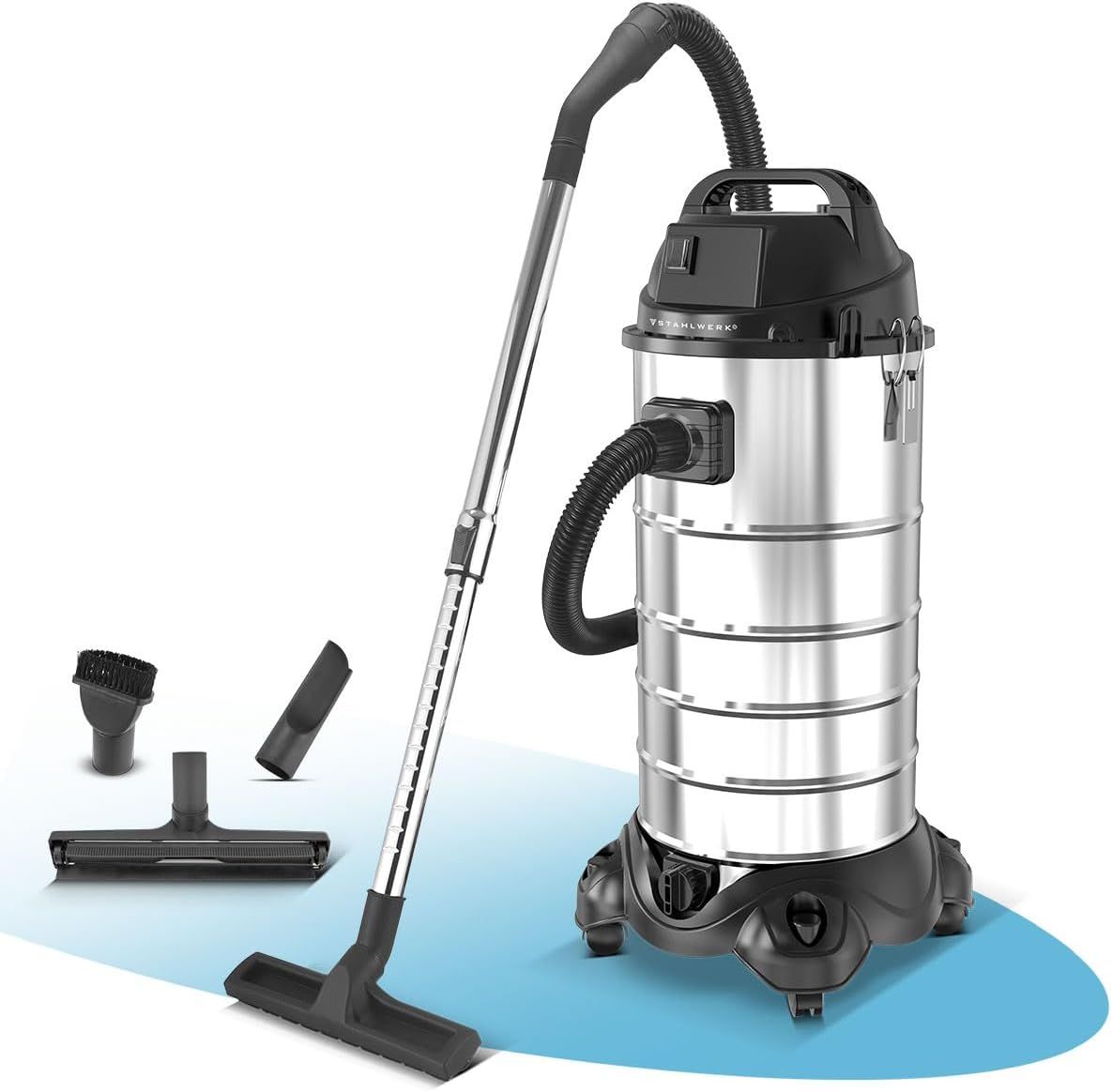 Wet Dry Dust Extractor Vacuum Industrial 40L