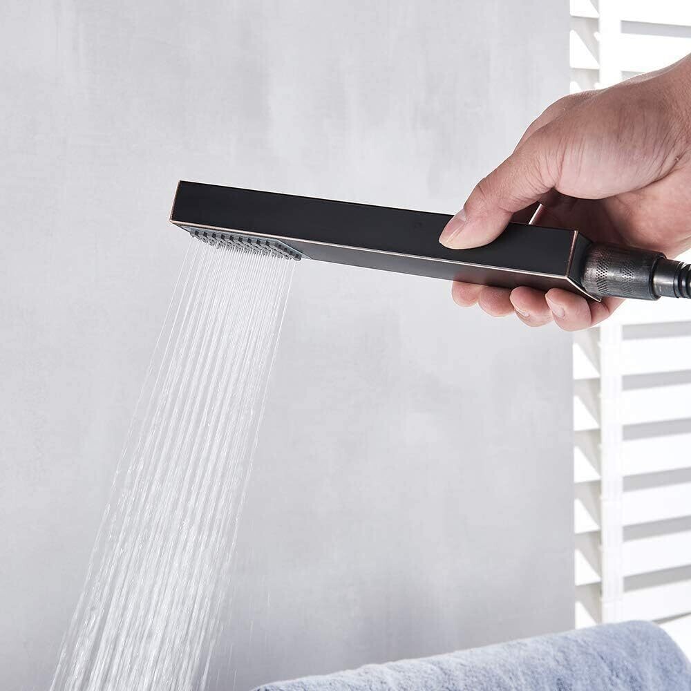 Freestanding Bath Tap Floor Mounted Mixer with Shower