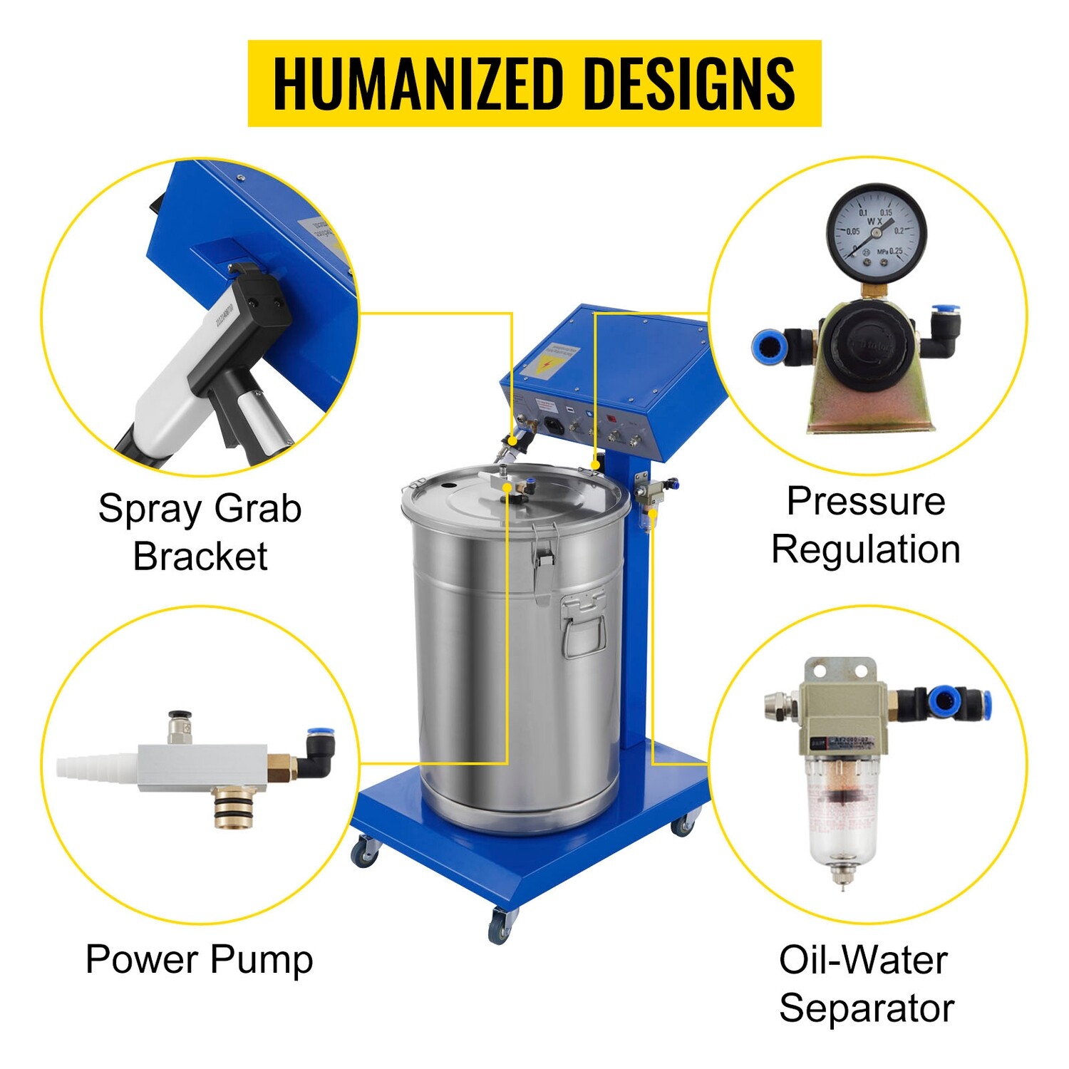 Electrostatic Powder Coating Machine Sprayer