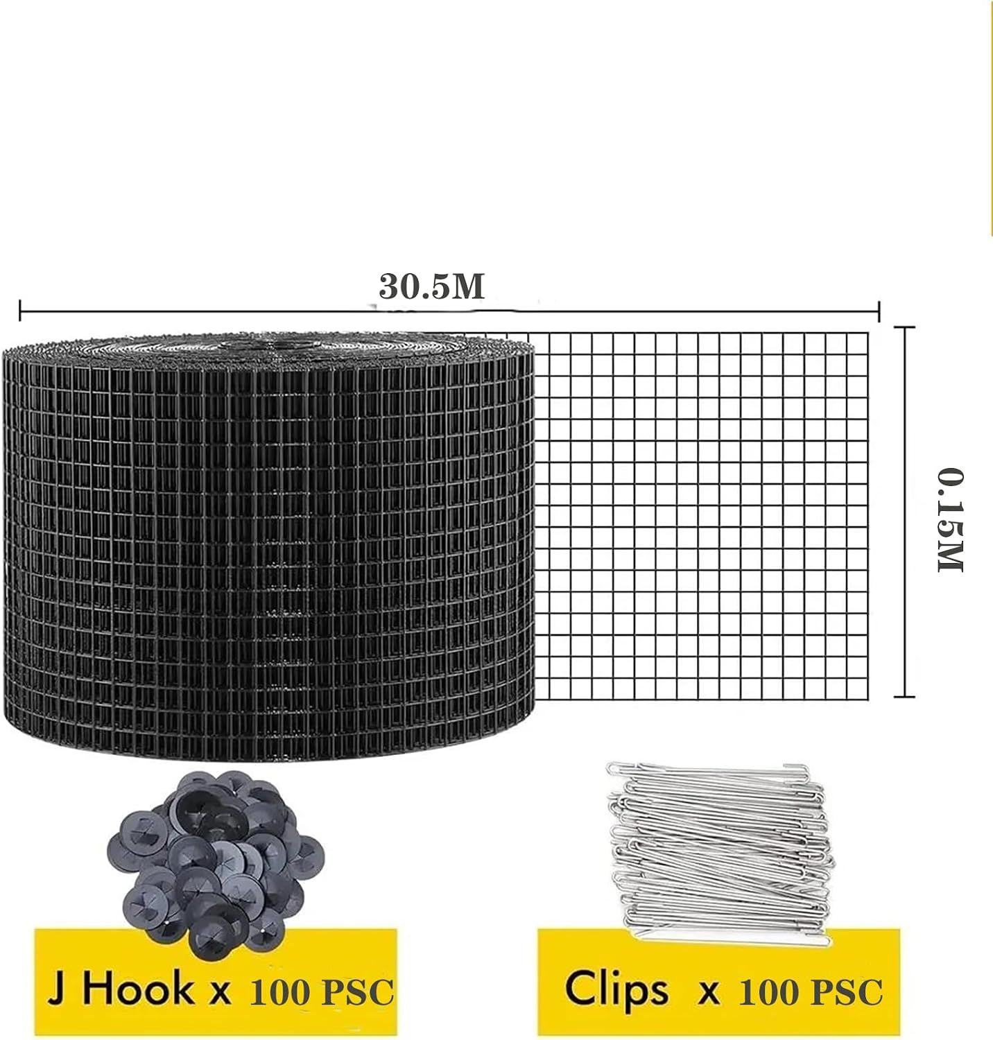 Solar Panel Bird Guard Mesh 0.5m Galvanised Steel Pigeon Protection Net