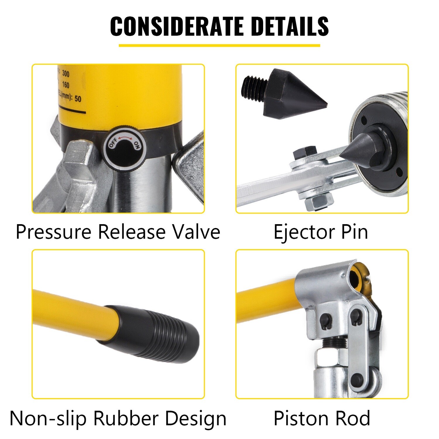 15 Ton Hydraulic Wheel Bearing and Gear Puller with 2/3 Jaws and Case – Heavy-Duty Separator Tool for Bearings