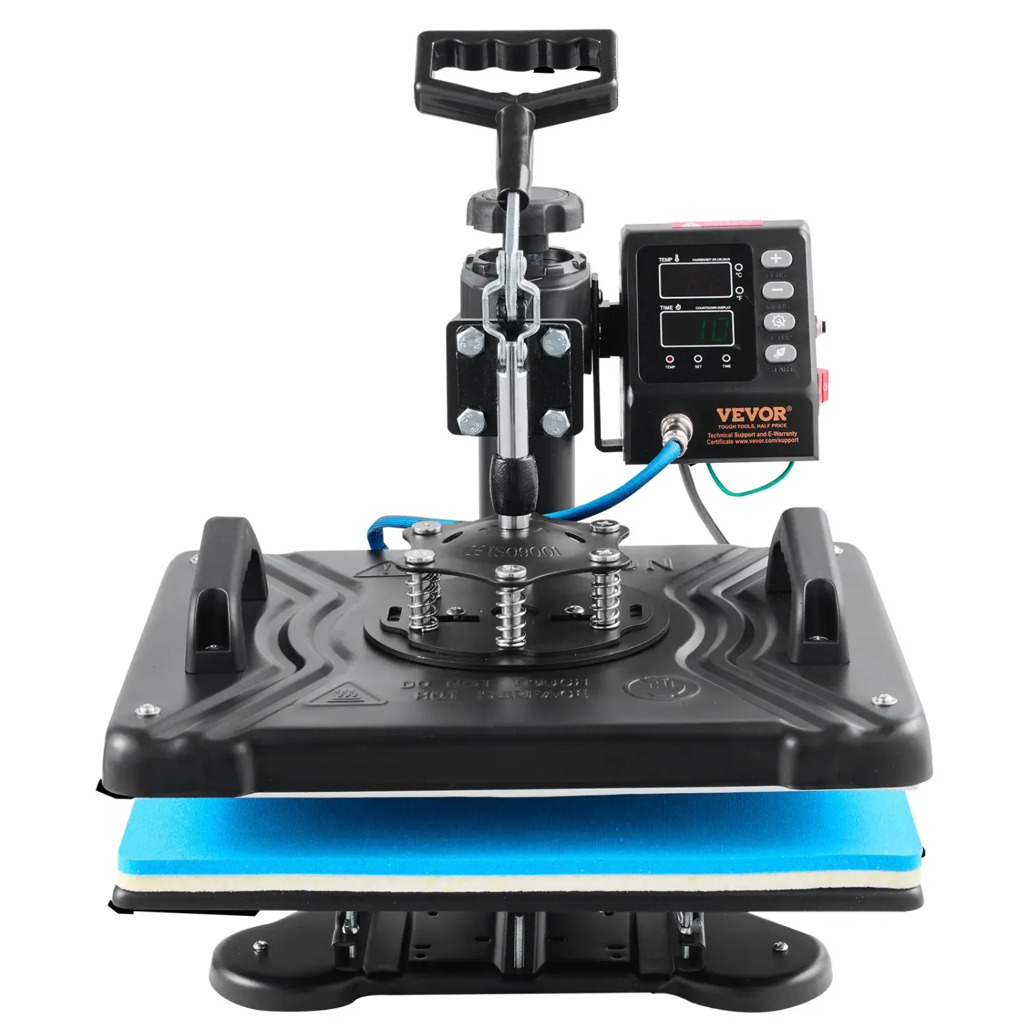 Swing-Away 10-in-1 Heat Press Machine – T-Shirt, Mug, Hat &amp; Pen Press