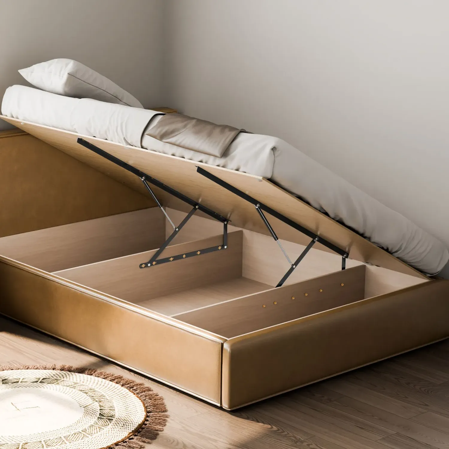 Bed Lift Hydraulic Mechanism Kit for Sofa – Adjustable Hydraulic System for Easy Storage and Comfort