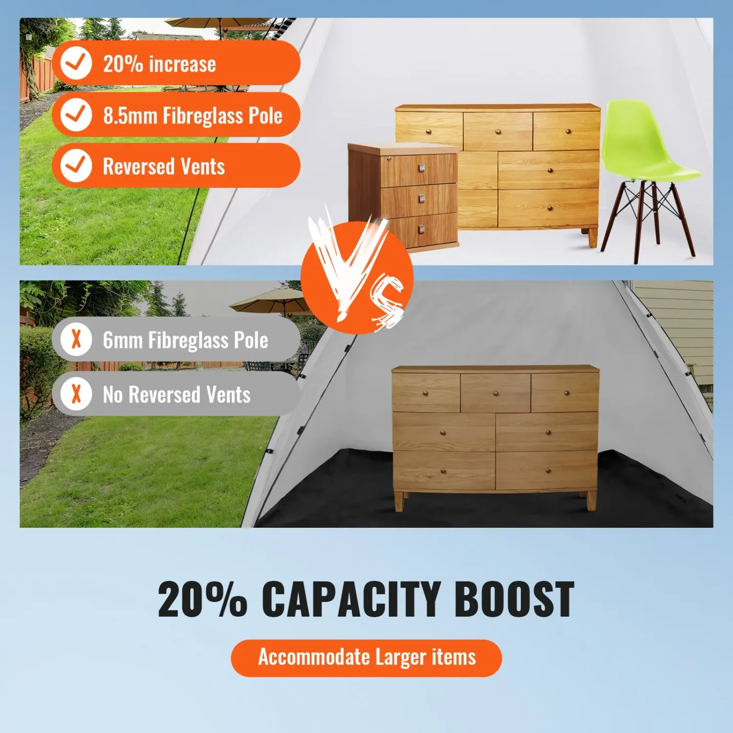 Portable Spray Paint Shelter Tent – 10 × 7 × 6 ft / 305 × 213 × 183 cm