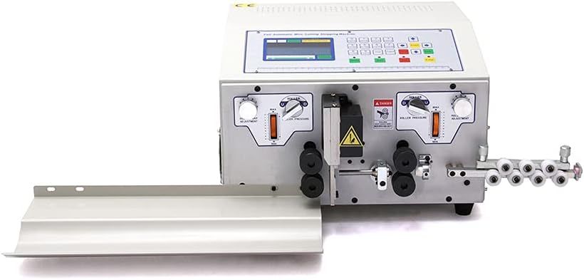 EA03C Automatic Wire Cutting &amp; Stripping Machine, Computerized Cable Cutter for 0.2–10mm² Wires