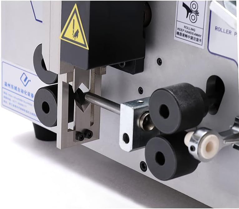 EA03C Automatic Wire Cutting &amp; Stripping Machine, Computerized Cable Cutter for 0.2–10mm² Wires