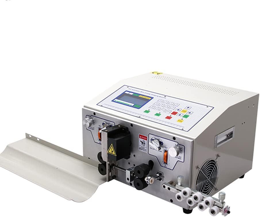 EA03C Automatic Wire Cutting &amp; Stripping Machine, Computerized Cable Cutter for 0.2–10mm² Wires