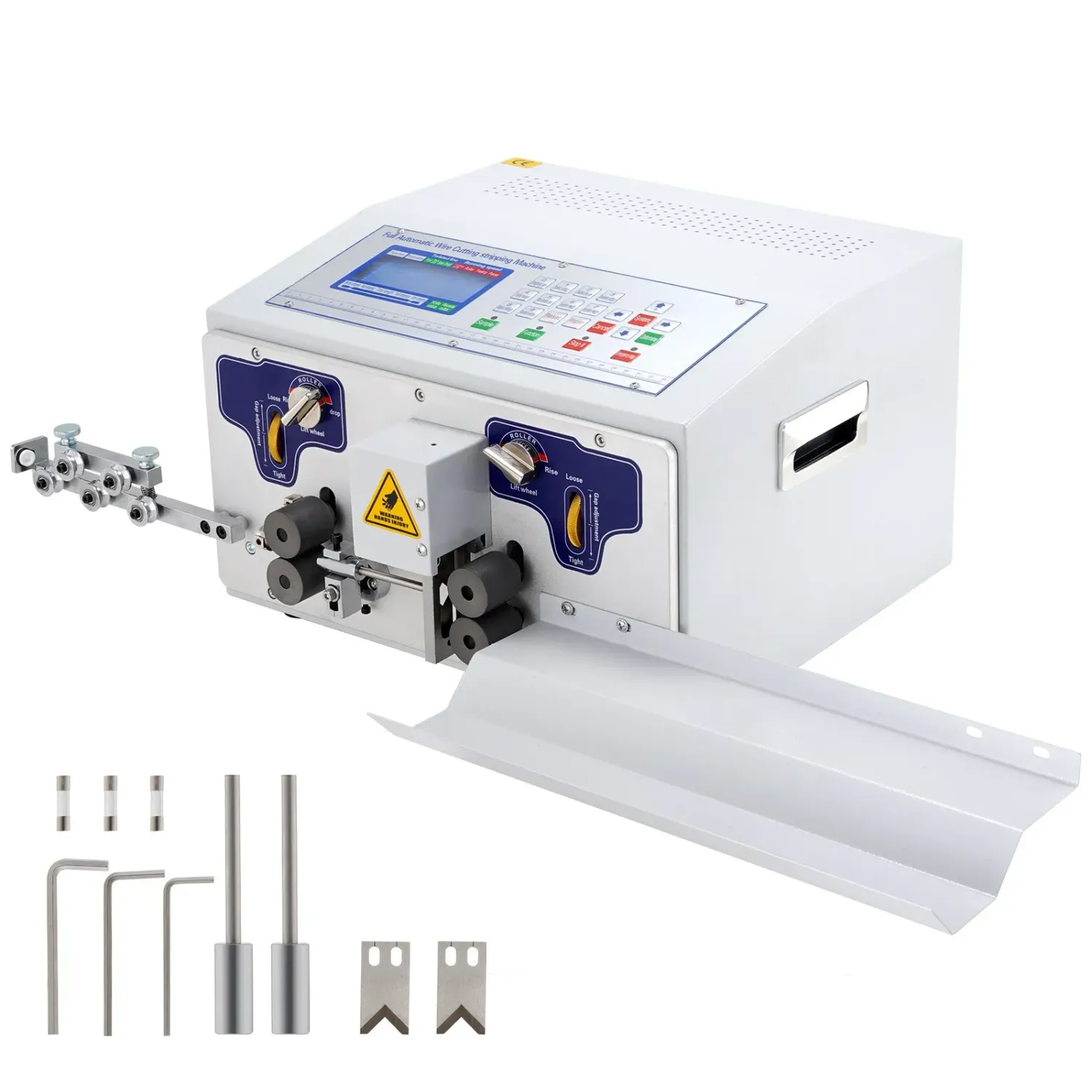 Automatic Electric Wire Stripping Machine – 300W, LCD Control, 0.1–8mm²