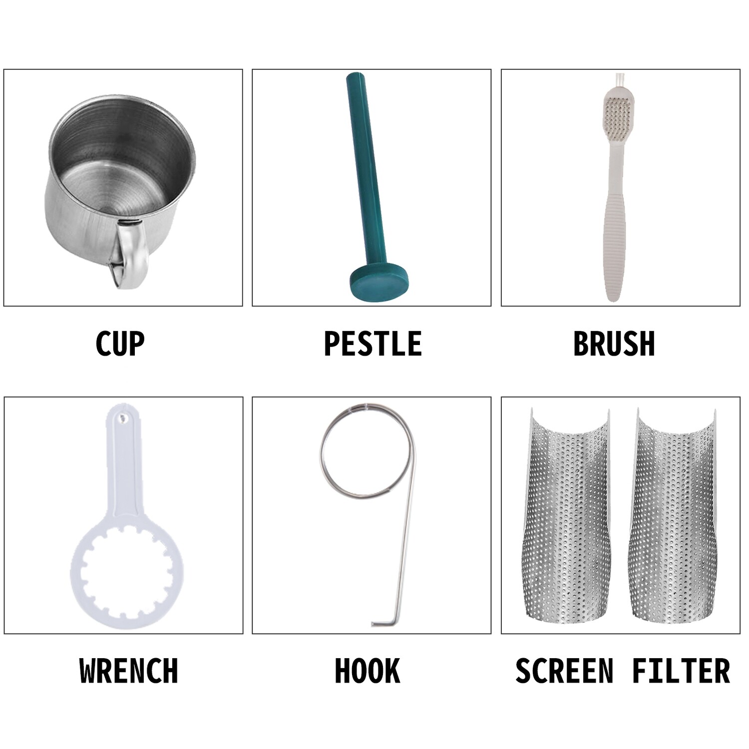 Wheatgrass Manual Juicer Extractor Stainless Steel