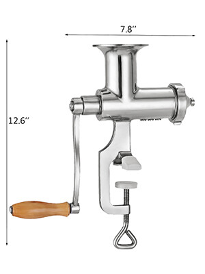 Wheatgrass Manual Juicer Extractor Stainless Steel