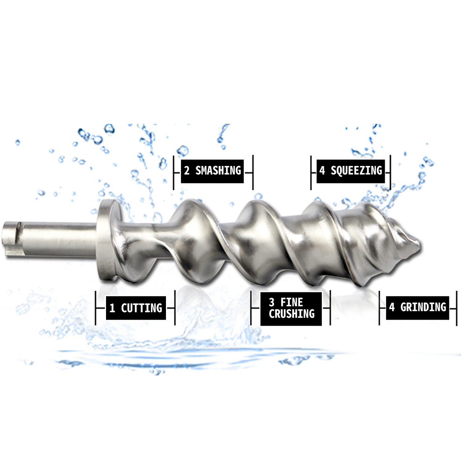 Wheatgrass Manual Juicer Extractor Stainless Steel