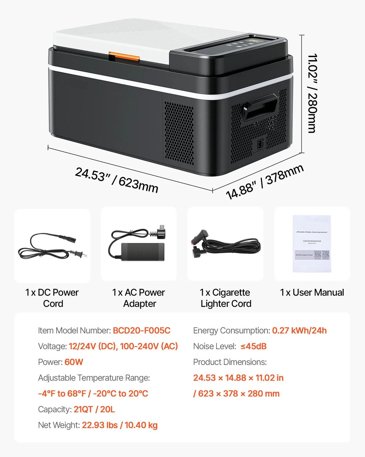 Portable Compressor Fridge Freezer