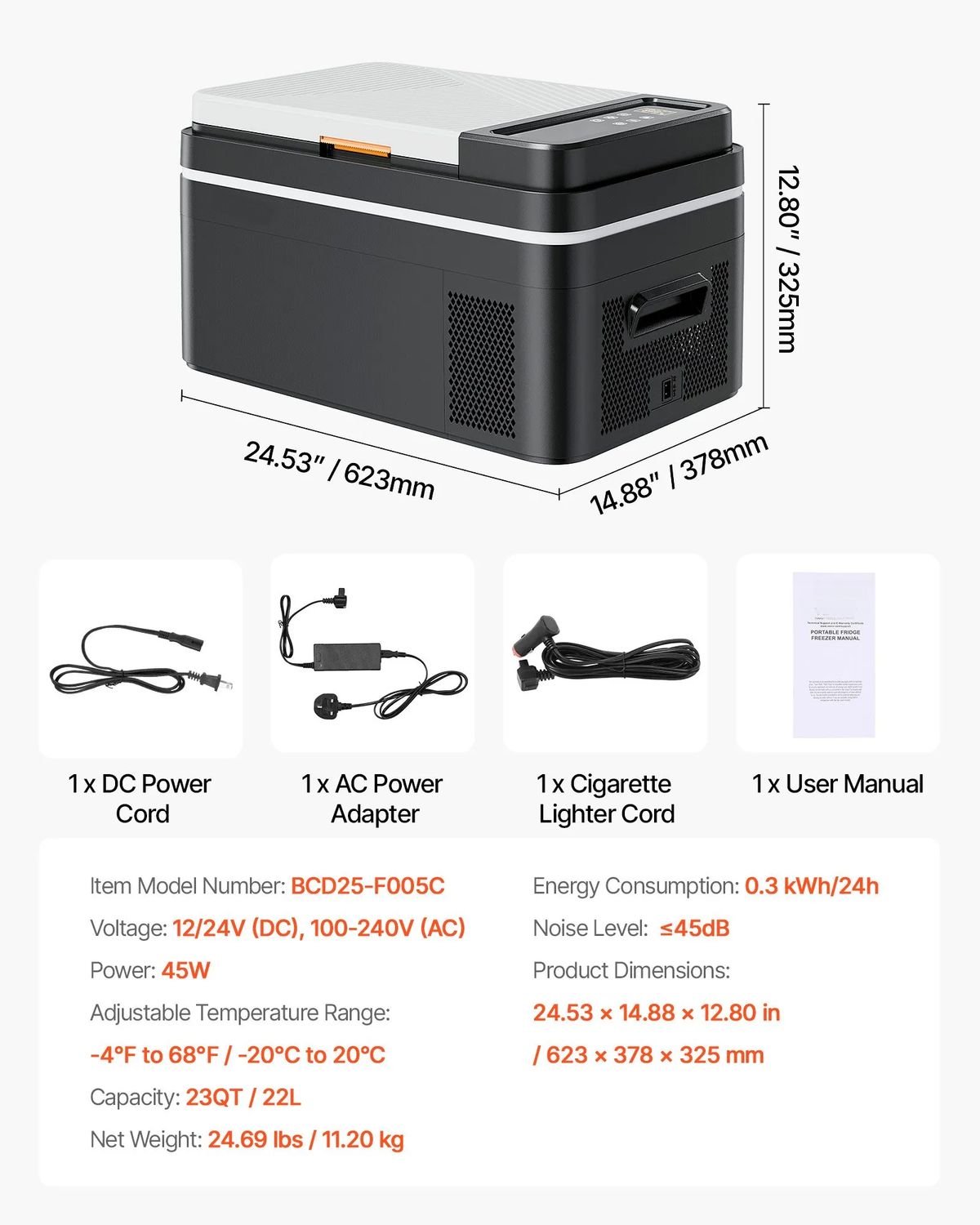 Portable Compressor Fridge Freezer