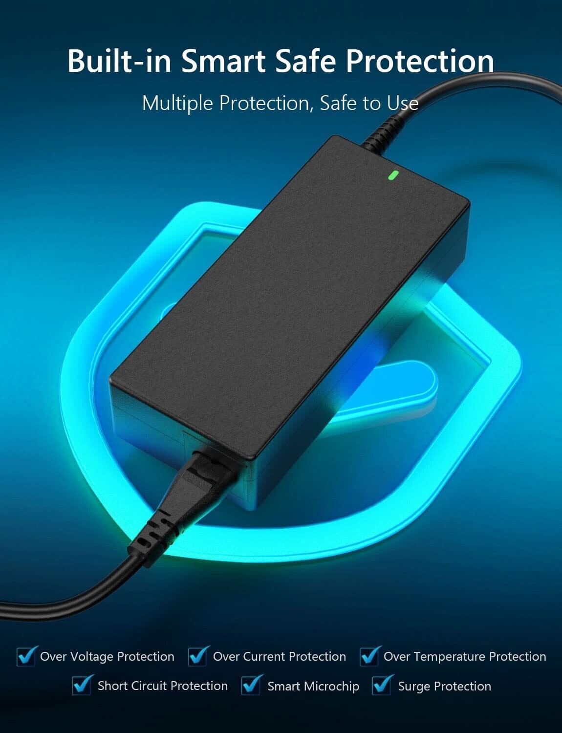 90W 65W Universal Laptop Power Supply Charger