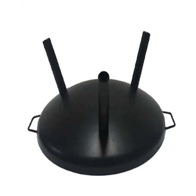 Charcoal Log Wood Outdoor Fire Pit, Garden Patio Heater for Backyard, BBQ, and Outdoor Heating