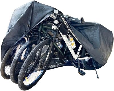 Waterproof Bicycle &amp; Motorcycle Cover – Black, 210D Oxford Fabric
