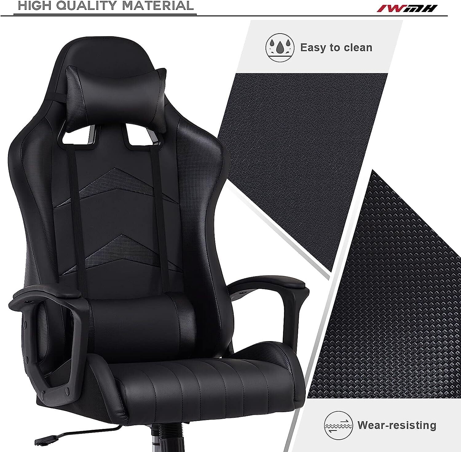 Ergonomic Gaming Chair Adjustable Support Office Chair