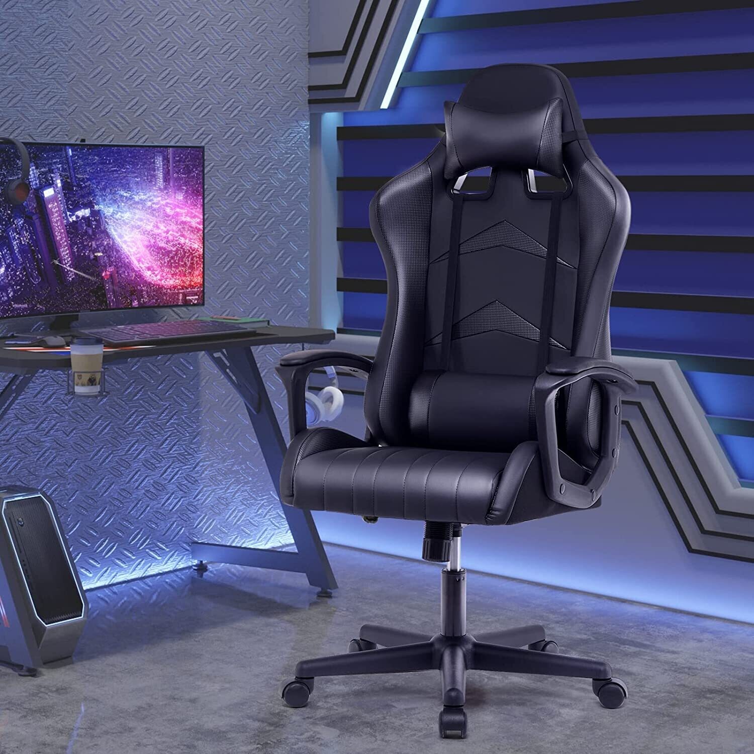 Ergonomic Gaming Chair Adjustable Support Office Chair