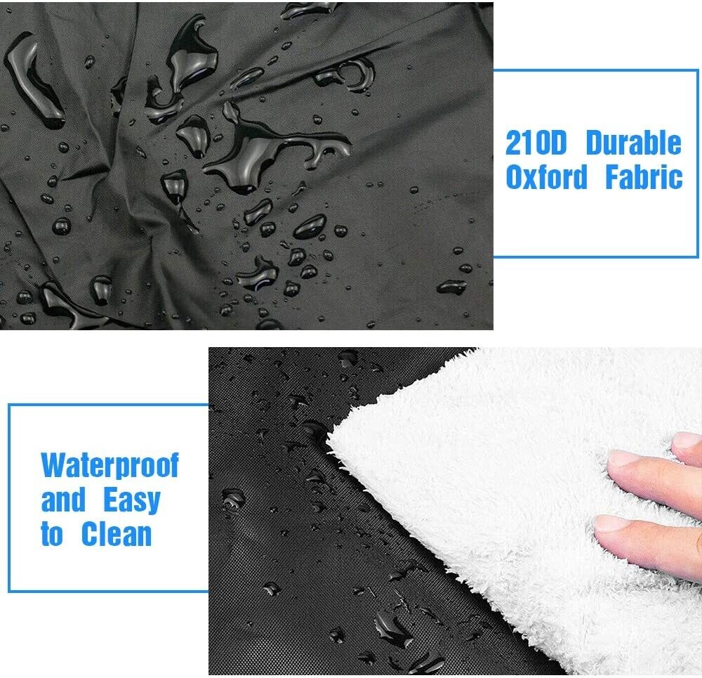 Waterproof Patio Heater Covers with Zipper and Storage Bag