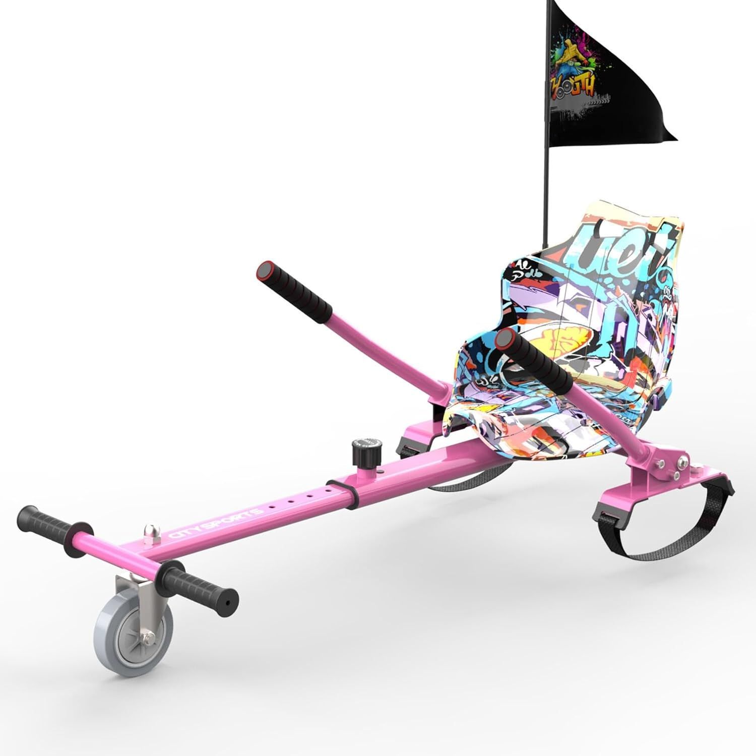 Hoverkart Seat Attachment for 6.5-10" Hoverboard