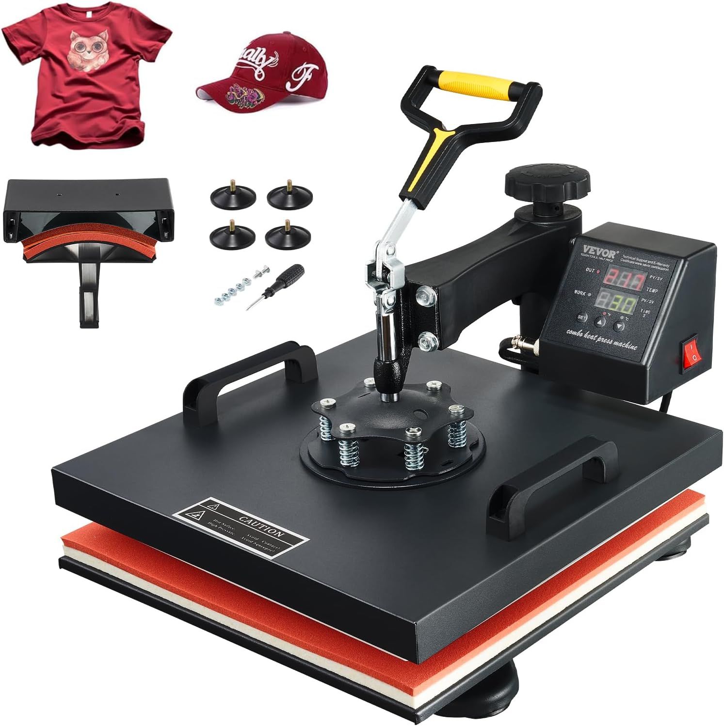 Versatile 15" Industrial Heat Press