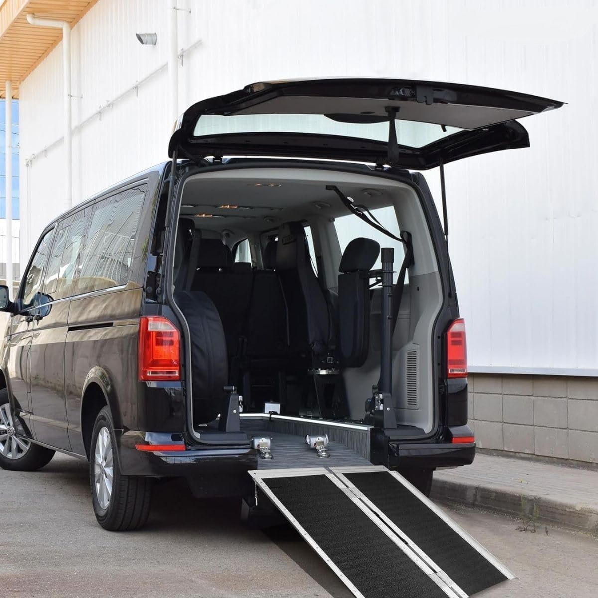 Folding Portable Wheelchair Ramp Lightweight Aluminium Mobility Access Ramp
