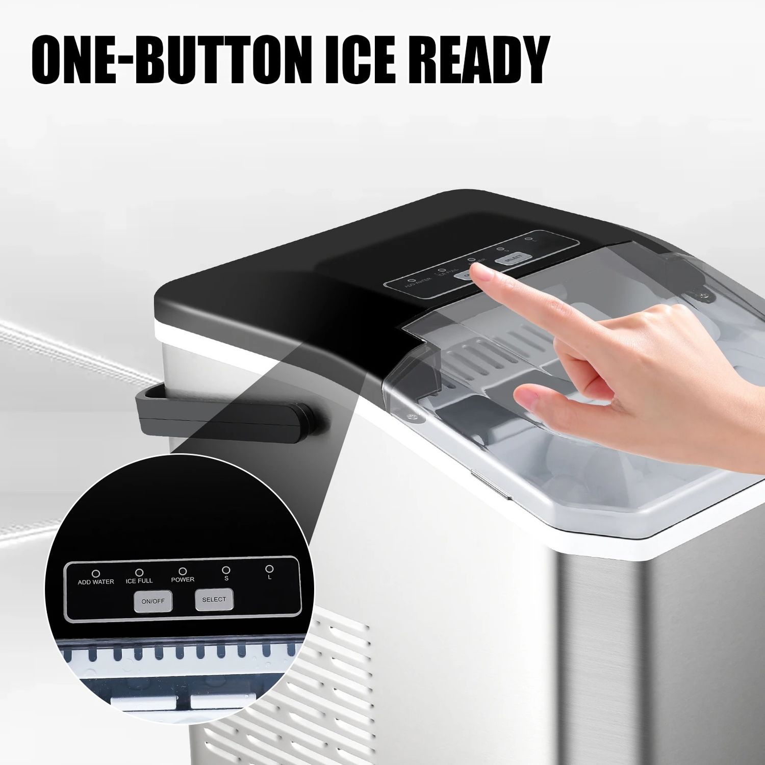 Portable Automatic Ice Maker 12KG Per Day