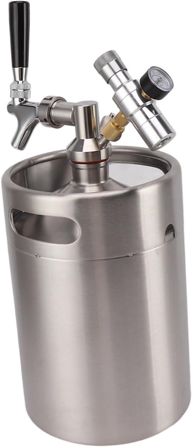 Mini Keg 170oz Stainless Steel Beer Kit