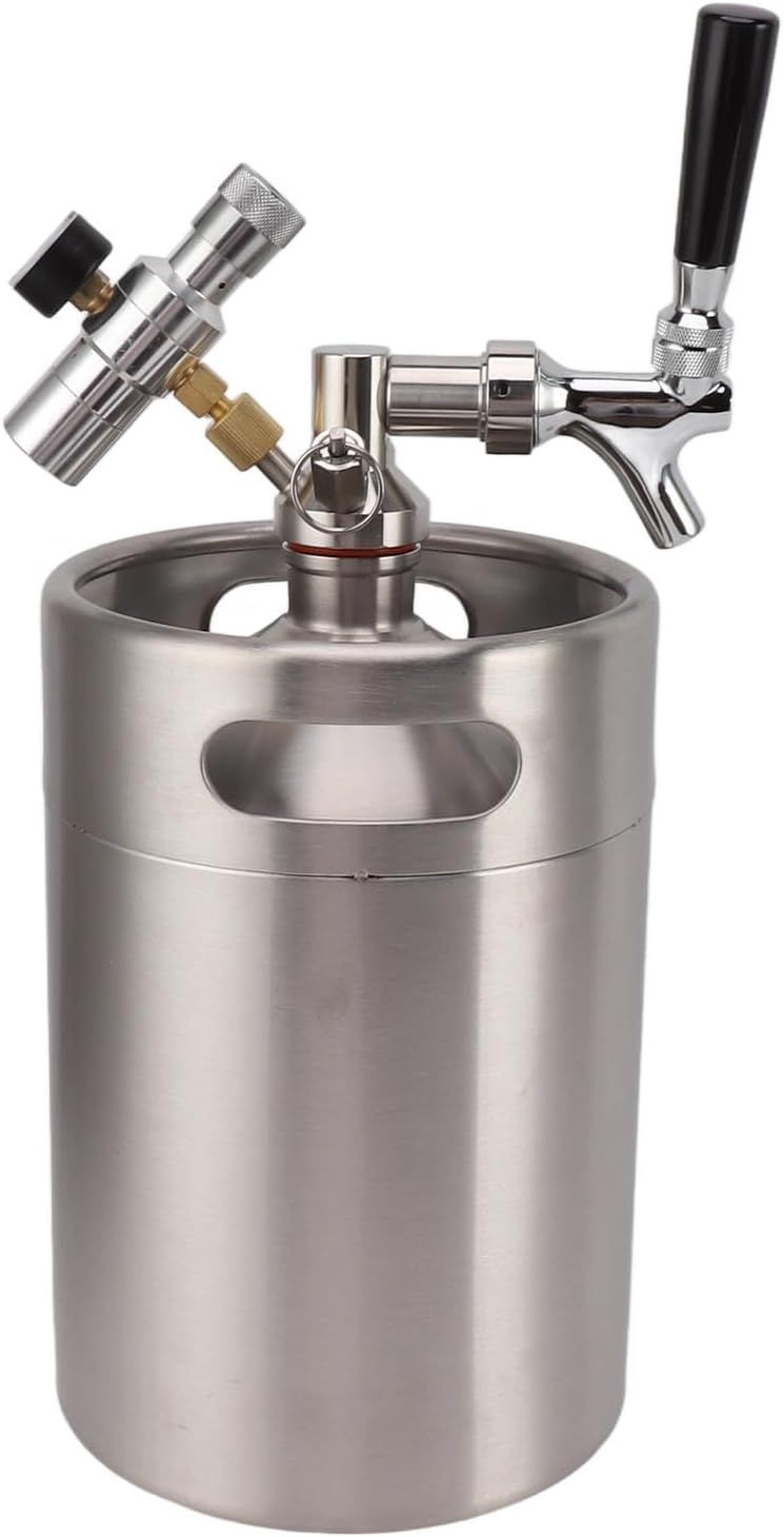 Mini Keg 170oz Stainless Steel Beer Kit